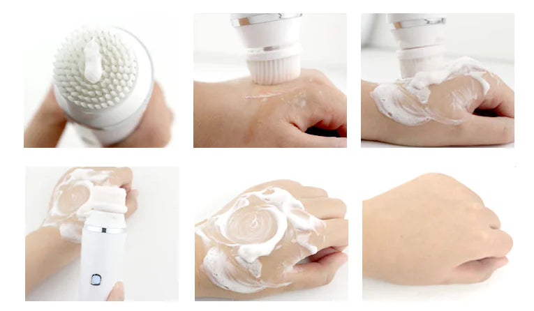 Facial Cleansing Brush and Beauty Device